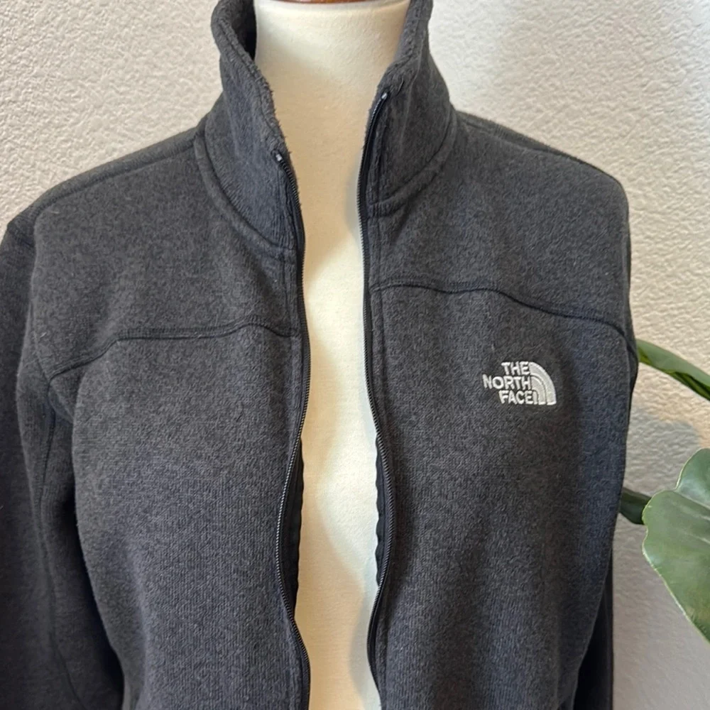 The North Face Charcoal Fleece Jacket